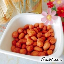 五香盐爆花生米的做法