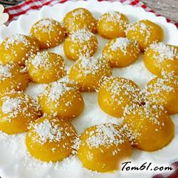 南瓜糯米糍的做法2