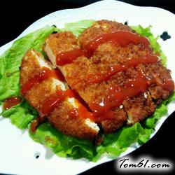 香酥炸鸡排的做法3