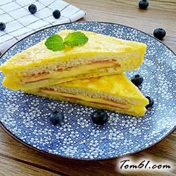 火腿西多士的做法