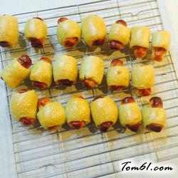 迷你热狗的做法