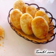 椒盐芝麻牛舌饼的做法