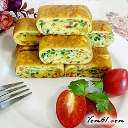 韩式鸡蛋卷的做法