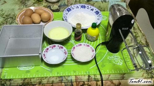 【法式全蛋海绵蛋糕】