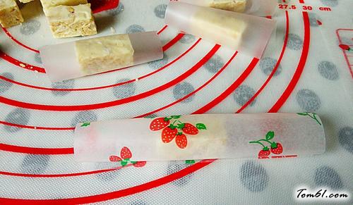 【自制牛轧糖】