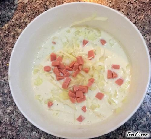 【火腿土豆饼】