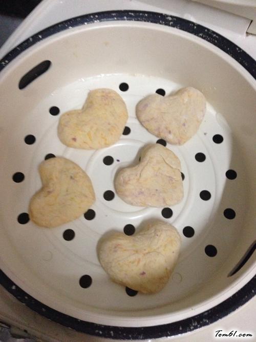 【南瓜紫薯饼】