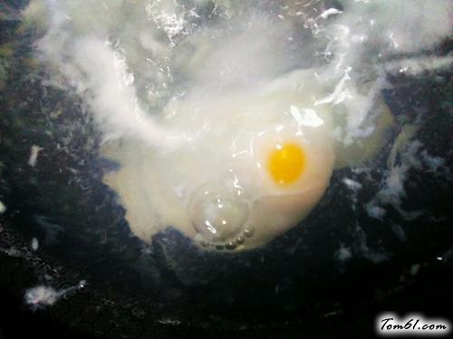 【桂花酒酿水潽蛋】