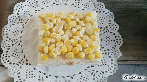 【玉米火腿三明治】