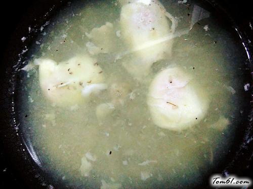 【桂花酒酿水潽蛋】