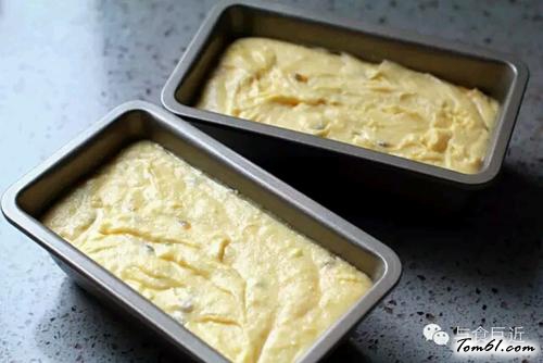 【百香果磅蛋糕】