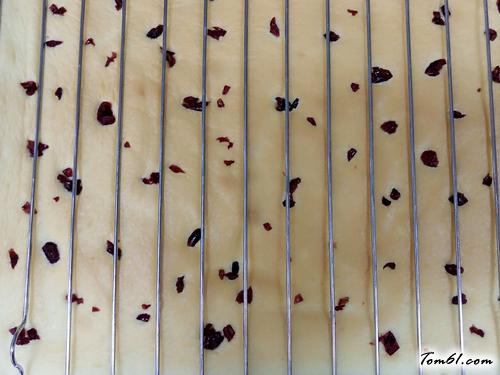 【蔓越莓奶油蛋糕卷】