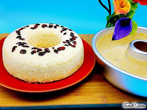 【蔓越莓天使蛋糕】