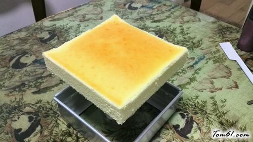 【鸡蛋布丁蛋糕8寸方模】