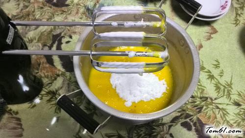 【鸡蛋布丁蛋糕8寸方模】