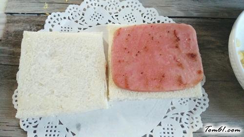 【玉米火腿三明治】