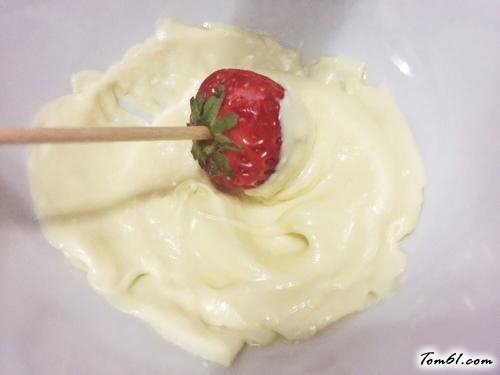 【草莓巧克力棒棒糖】