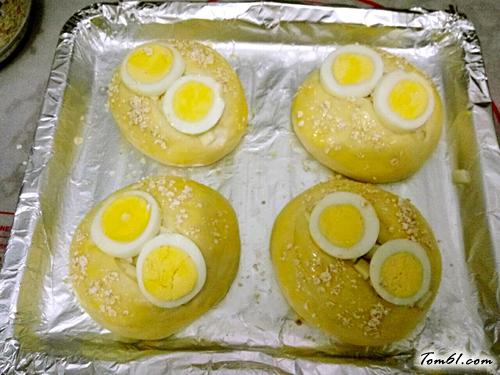 【芝士鸡蛋小餐包】