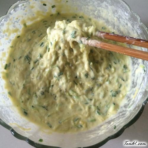 【嫩南瓜鸡蛋煎饼】