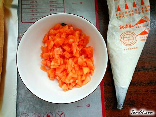 【木瓜蛋糕卷】