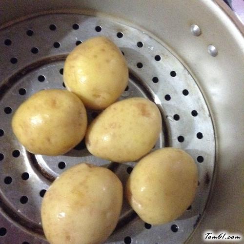 【鲜虾土豆丸】