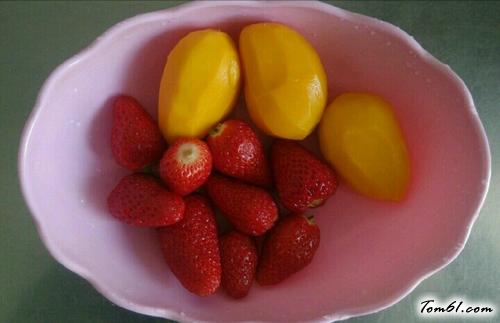 【水果夹心蛋糕】