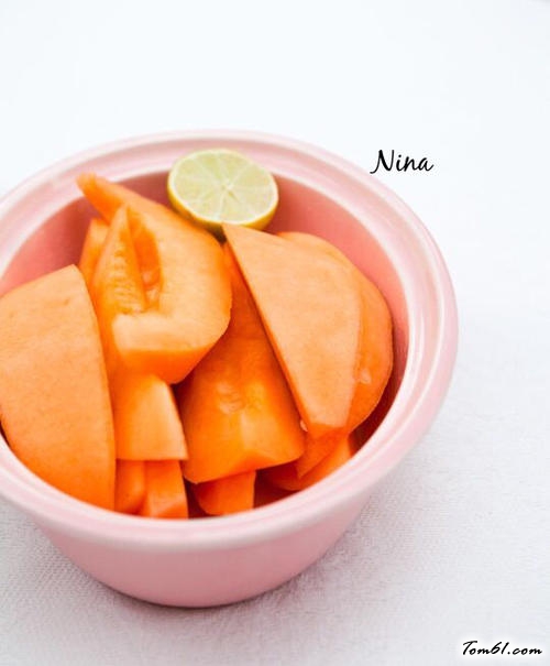 【哈密瓜色拉】
