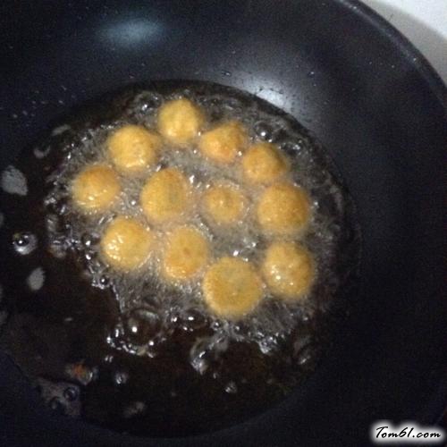 【鲜虾土豆丸】