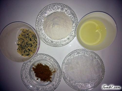 【椒盐芝麻牛舌饼】