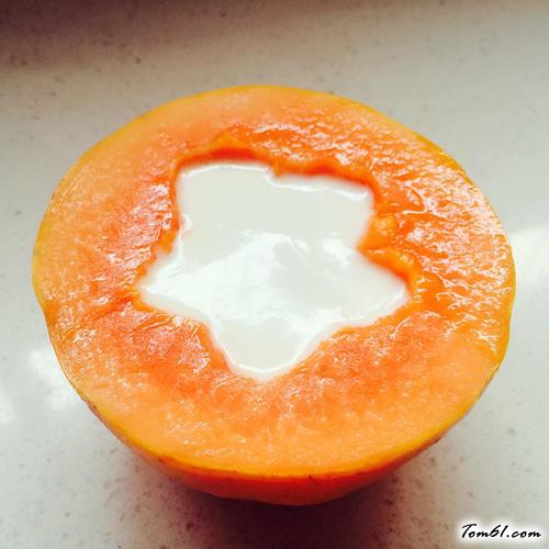 【木瓜酸奶冻】