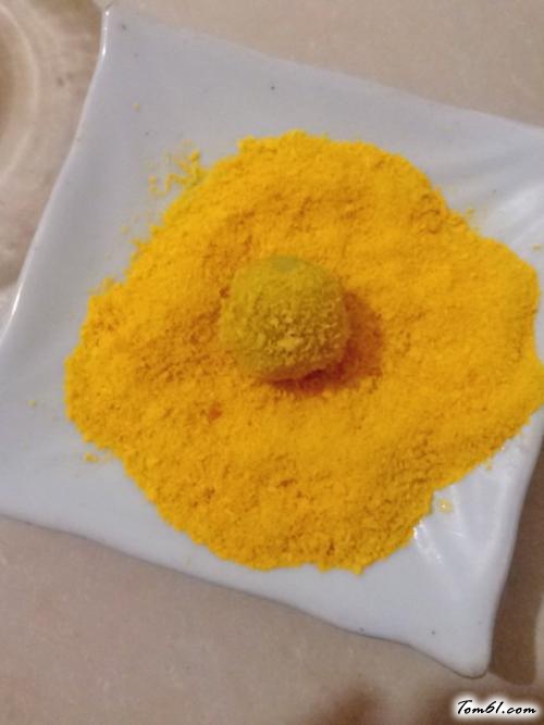 【鲜虾土豆丸】