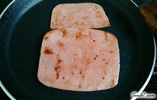 【玉米火腿三明治】