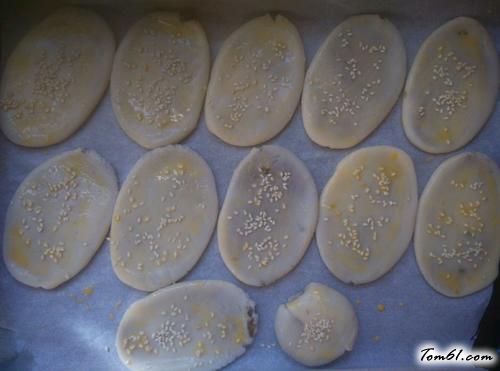 【椒盐芝麻牛舌饼】