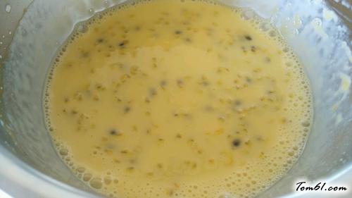 【百香果慕斯蛋糕】