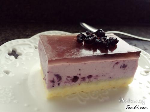 【蓝莓慕斯】