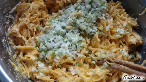 【南瓜丝鸡蛋饼】