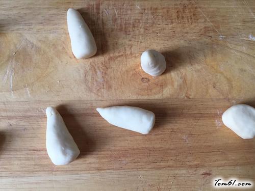 【香菇豆沙馒头】