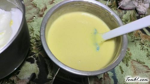 【鸡蛋布丁蛋糕8寸方模】