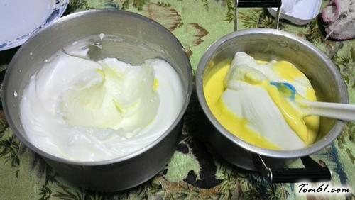 【鸡蛋布丁蛋糕8寸方模】