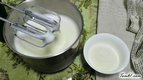 【鸡蛋布丁蛋糕8寸方模】