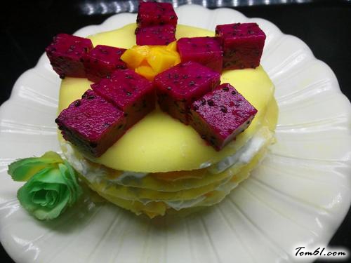 【芒果千层蛋糕】