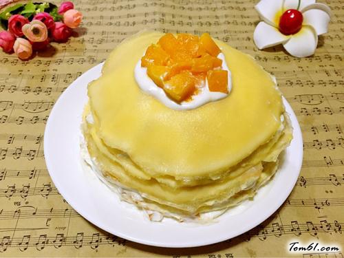 【芒果千层蛋糕】