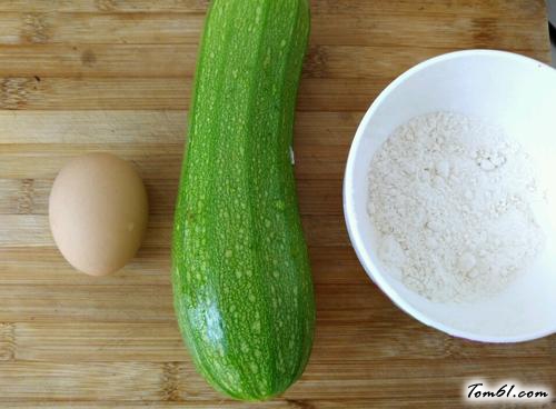 【香煎西葫芦饼】