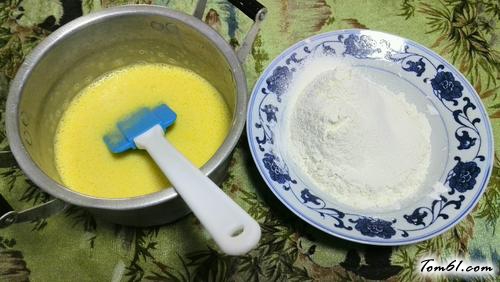 【鸡蛋布丁蛋糕8寸方模】