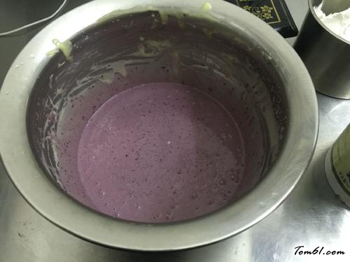 【蓝莓慕斯蛋糕】