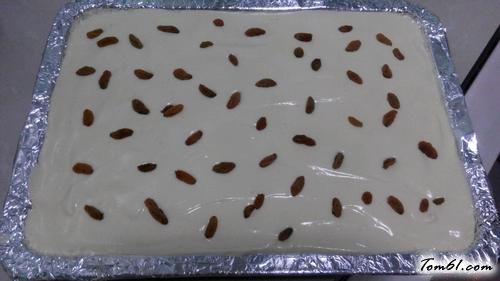 【葡萄干果酱蛋糕卷】