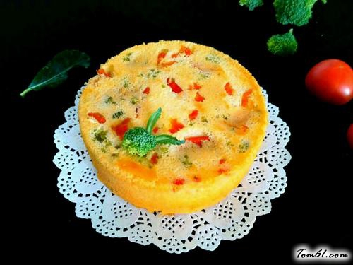 【蔬菜海绵蛋糕】