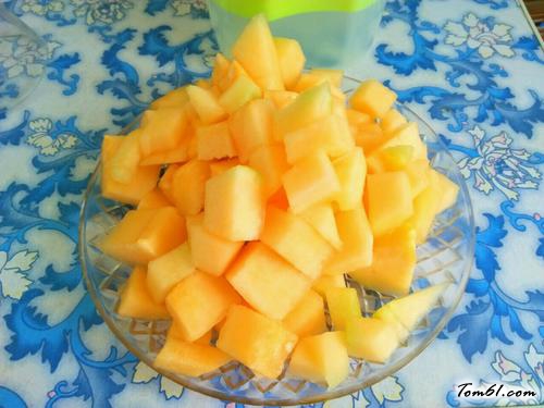 【哈密瓜果冻】