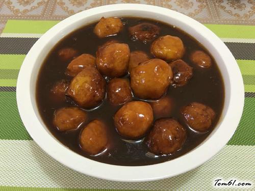 【酸甜红薯丸子】