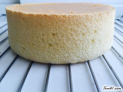 【六寸戚风蛋糕】